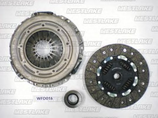 Kit Embrague Westlake (Plato Presion + Disco de embrague + Cojinete Empuje) Referencia: WFD016